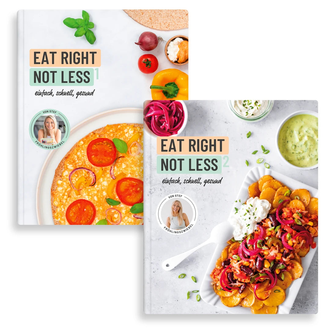 Eat Right Not Less Kochbuch Bundle